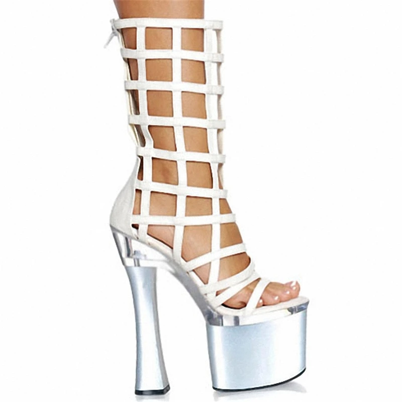 Новая обувь в европейском и американском стиле на Высоком толстом каблуке 15 см