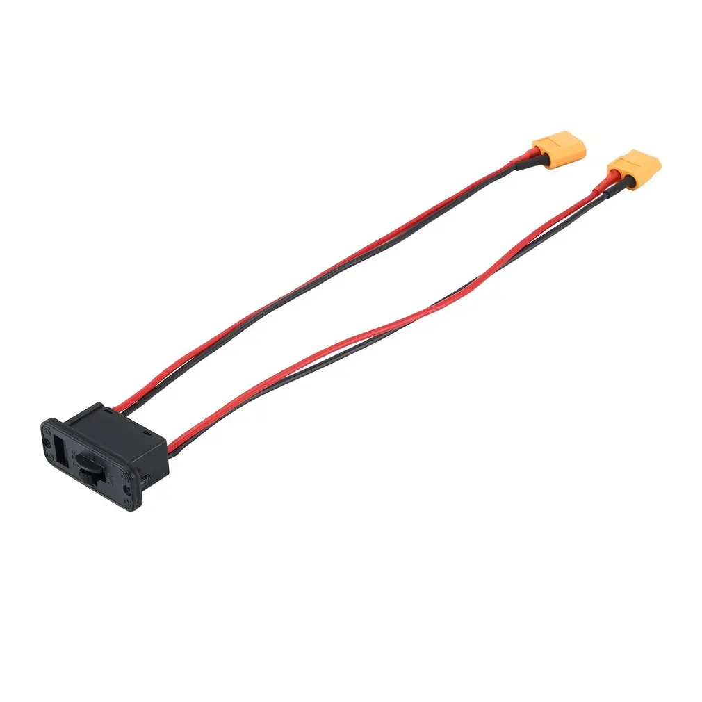 

Heavy Duty High Current Battery Harness XT60 Plug to JR Connector On/Off Power Switch Car Model Set for RC Car Boat