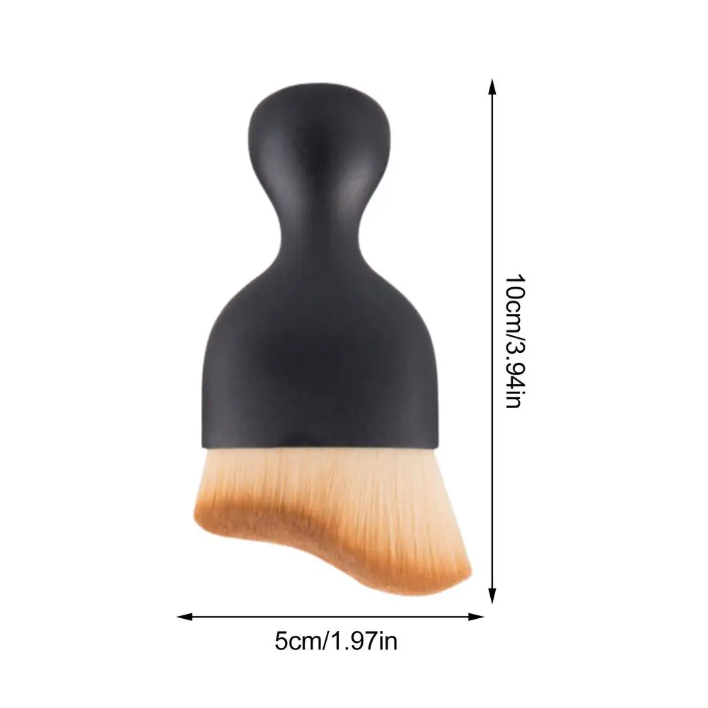 Car Detail Brush Auto Interiors Cleaning Brushes Curved Dashboard Soft Air Outlet Gap Dust Removal Clean Maintenance Tools |