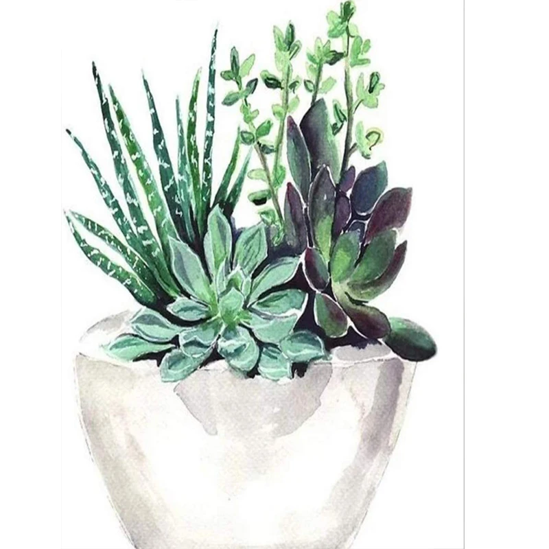 Набор для раскрашивания по номерам на холсте набор сделай сам цветов гостиной