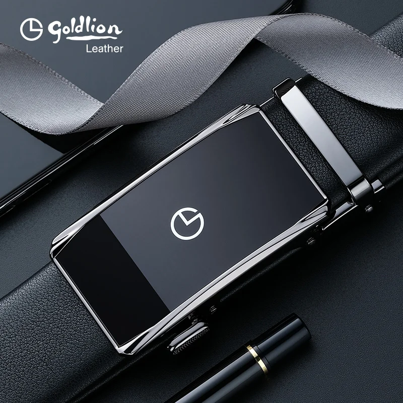 

Jinli Lai 2020 new belt men fashion temperament automatic buckle belt business leisure youth belt tide