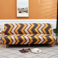 spandex sofa bed cover without armrest folding sofa cover elastic couch cover sofa slipcovers for living room modern home decor