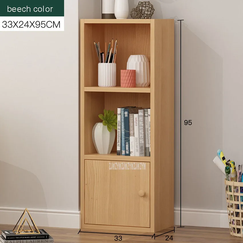 3 Layer Floor Corner Bookshelf Simple Modern Living Room Decorative Display Organize Rack Wood Storage Shelf | Мебель