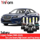 Комплект светодиодных фар YNFOM для Subaru Legacy Sedan B4 1989-2020, ближний свет, дальний свет, противотуманные фары, автомобильные аксессуары, лампы для автомобильных фар