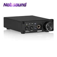 nobsound hifi dual es9038q2m usb dac coaxial optical digital to analog converter da audio adapter headphone amplifier