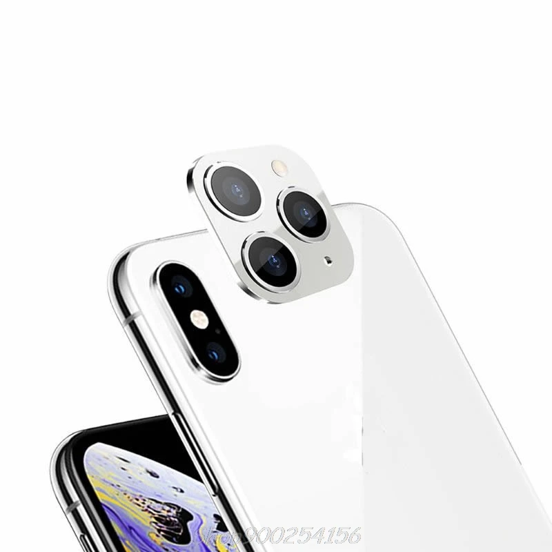 Новый чехол для объектива камеры iPhone X XS/XS максимальное изменение секунд 11 Pro
