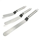 Кухонные аксессуары инструменты для украшения тортов стальные инструменты для выпечки и кондитерских изделий портативный шпатель для крема форма для выпечки торта Формы для выпечки