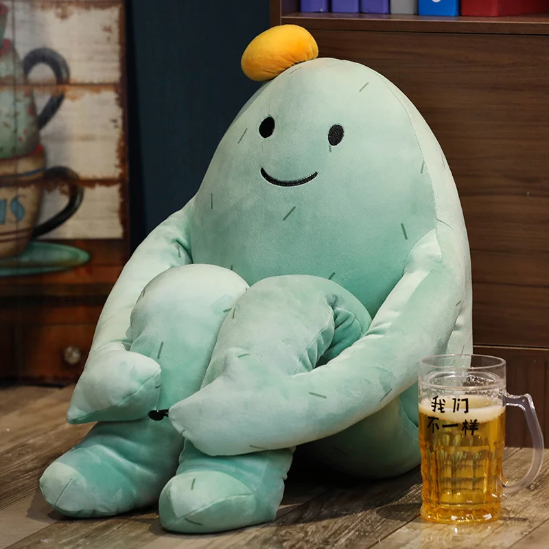 

1pc 55-95cm Healing Cactus Plush Doll Doll Cute Toy Man Pillow Cushion Child's Birthday Gift for Baby