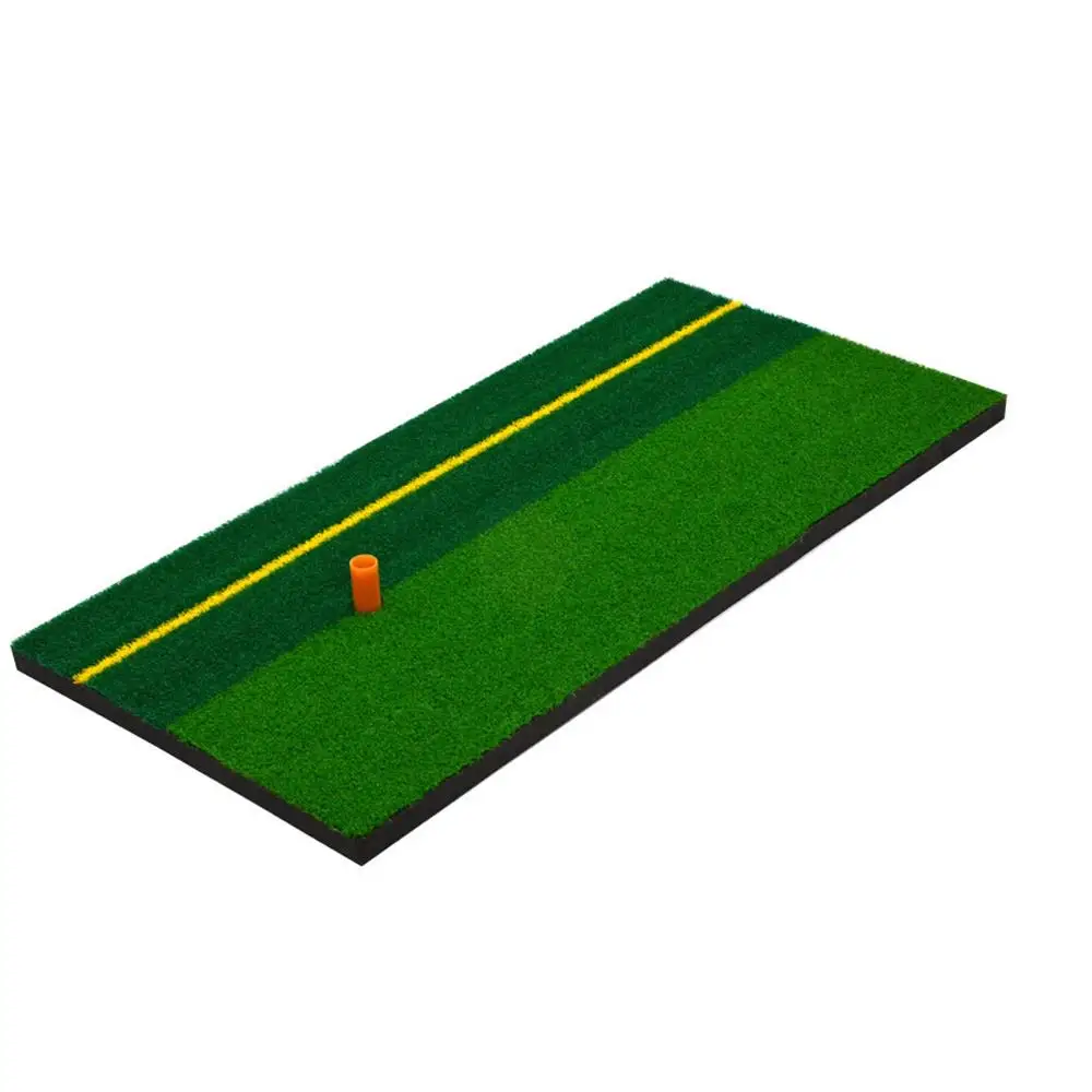

Artificial Lawn Durable Useful Foam Pad Green Nylon Grass Practice Mat Tee Golf Practice Mat Rubber Backyard Residential