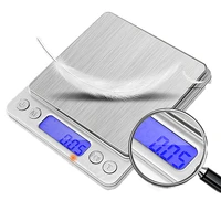 lcd portable mini electronic digital scales 5000 01g 1kg2kg3000g0 1g pocket case postal kitchen jewelry weight balance scale