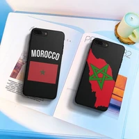morocco soccer football flag hard phone case fundas shell cover for iphone 6 6s 7 8 plus xr x xs 11 12 13 mini pro max