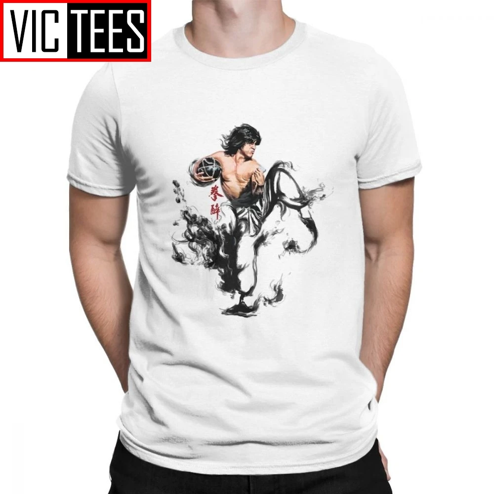 Мужские футболки с изображением пьяного мастера Джеки Чана мужские китайского
