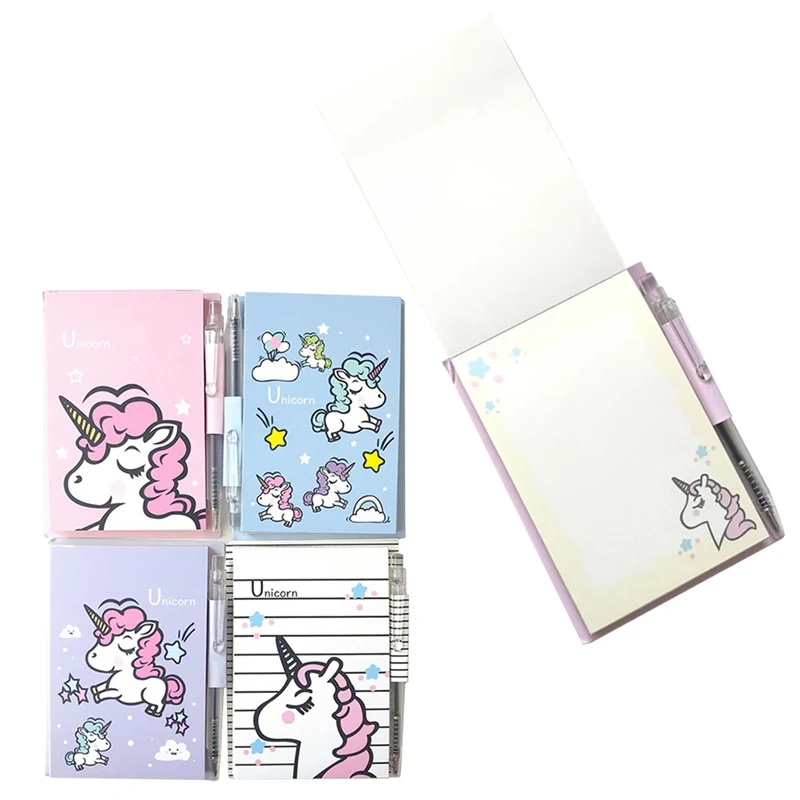 

Dream Unicorn Memo Pad N Times Cute Cartoon Sticky Notes Memo Notepad Bookmark Gift Stationery For Kids Notebook DIY