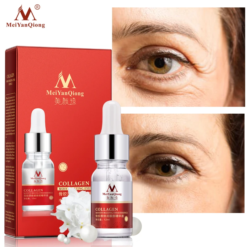 

MeiYanQiong Collagen Eye Serum Anti Aging Moisturizing Intensive Lifting Firming Essence Wrinkle Remover Essence Eye Skin Care