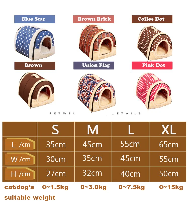 Многофункциональное гнездо для собак с ковриком складная кровать кошек домик