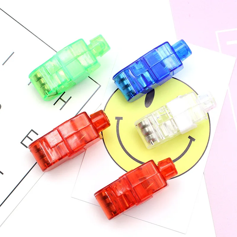Light-emitting Finger Lamp LED Ring Flashing Colorful Birthday Christmas Party Laser Nightlight Toy Shopping Source |