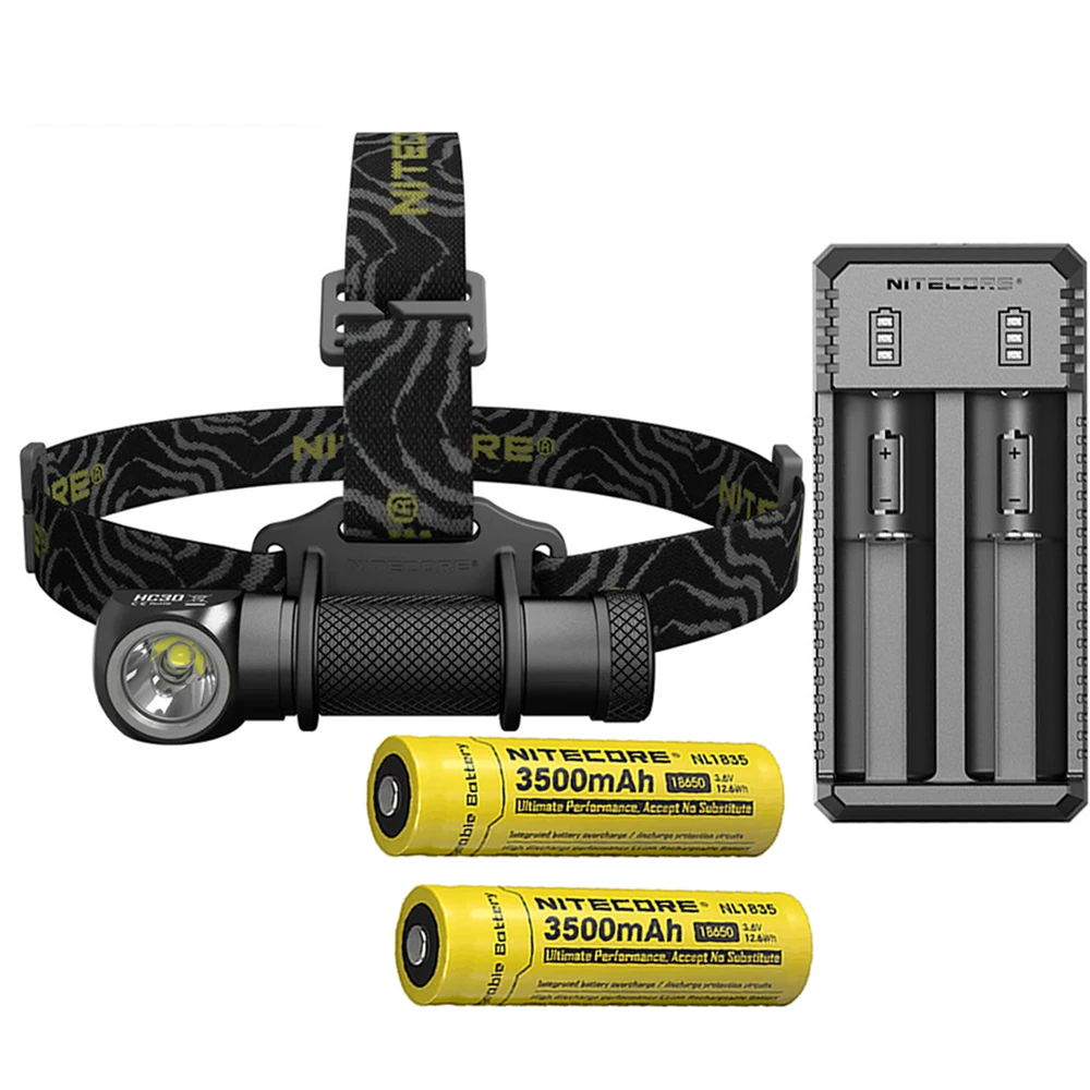 NITECORE HC30 налобный фонарь CREE XM-L2 U2 max 1000 люмен дальность луча 162 М наружная фара + 18650