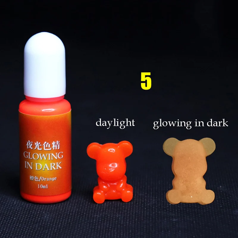 

Newly Glowing in dark High Concentration Epoxy Pigment DIY Mold Making Accessories FIF66