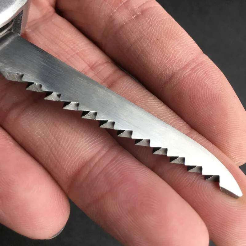 

Pocket Folding Security Self Defense Weapons Knife Carabiner LED Light Hanging Buckle EDC LED Tool armas de defensa personal