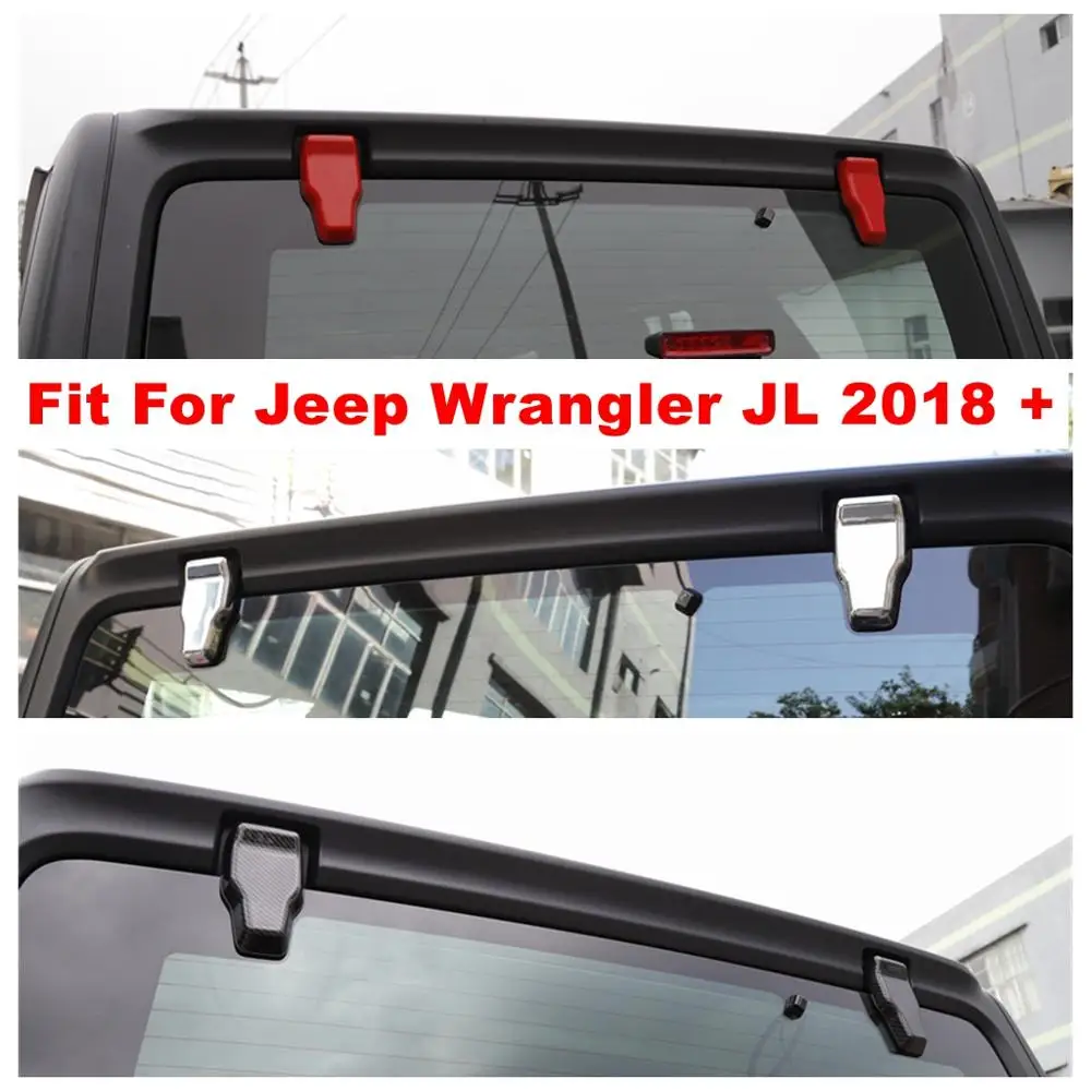 

Задняя задняя рамка, Декоративная Обшивка, подходит для Jeep Wrangler JL 2018 - 2022 ABS петли для дверей и окон Kit
