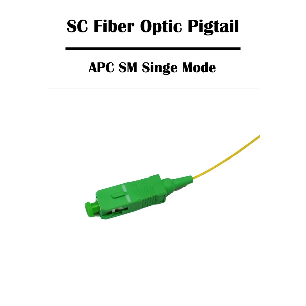 5 шт./лот м SC UPC/APS SM одномодовый мм многомодовый оптический волоконный Pigtail Simplex 0 9