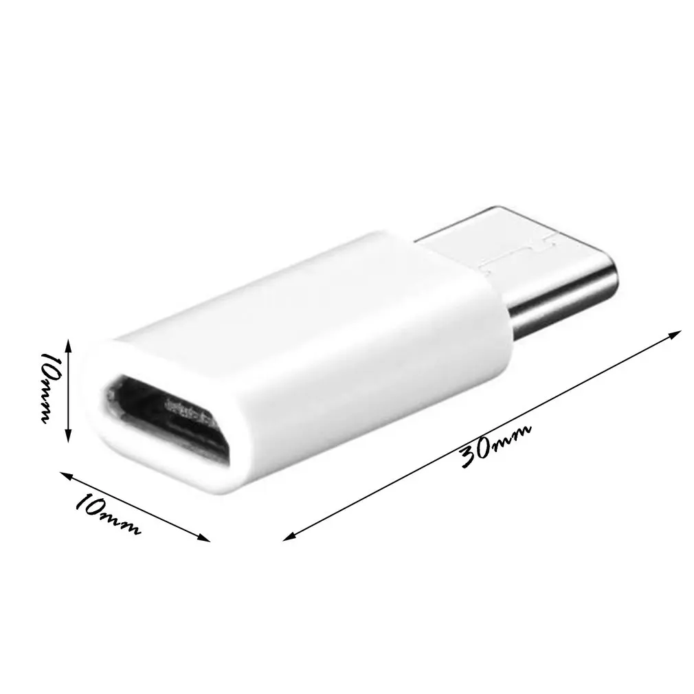Адаптер для зарядки с USB Type C на Micro ZTE 1/5/10 шт. оптовая продажа|Переходники и