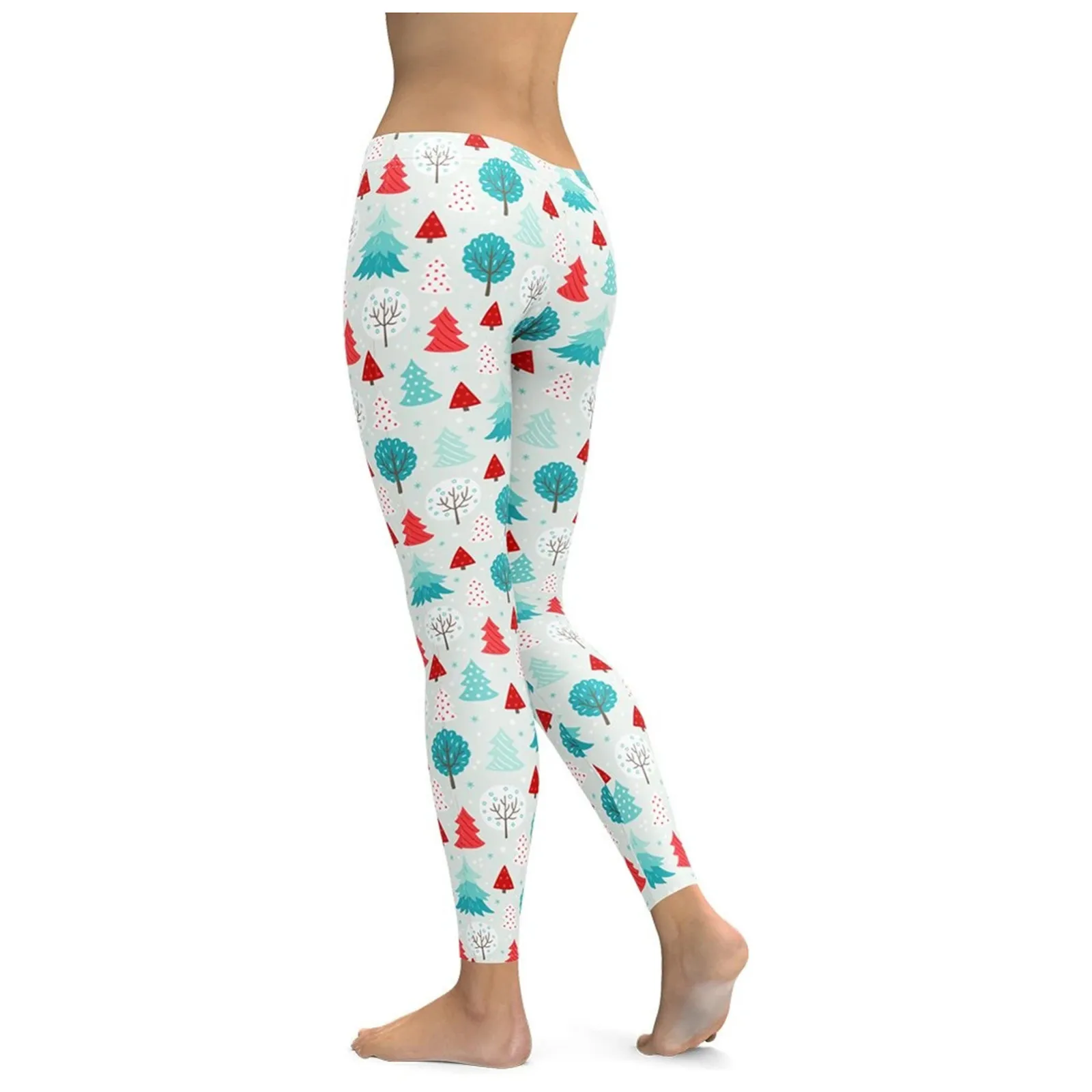 

Women new seamless yoga pants summer printing high waist elastic body shaping weight loss sports running gym quick-drying pants