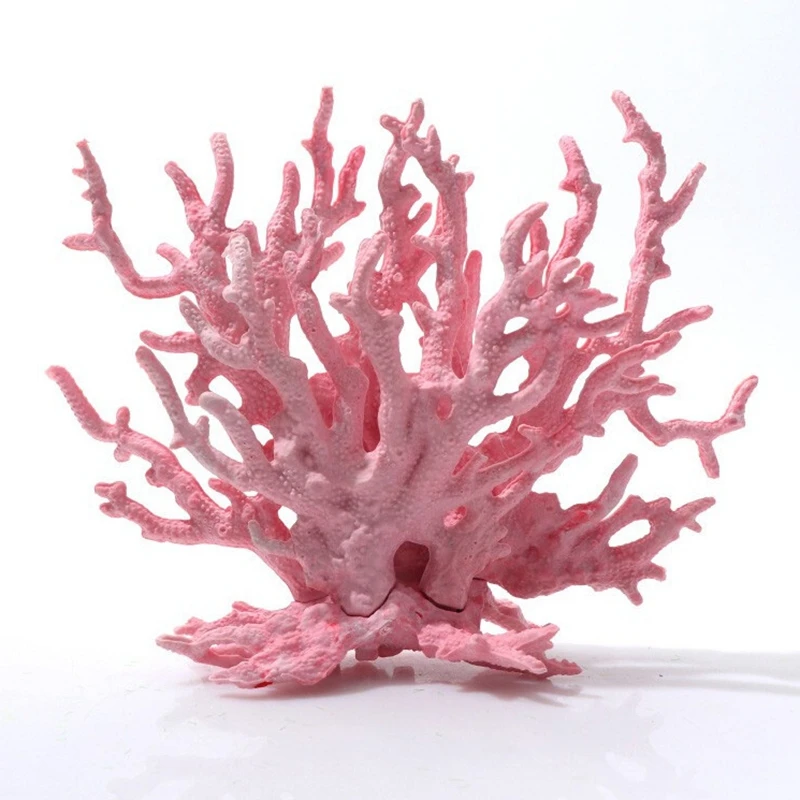 Aquarium Landscaping Ornament Resin Simulation Coral Fish Tank Decoration Pet Supplies | Дом и сад