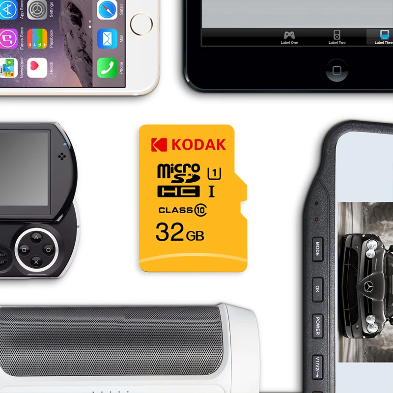 Ez share беспроводной wifi адаптер+ Kodak U1 Micro SD карта 16 32 64 128 Гб класс 10 microsd wifi Беспроводная TF карта памяти