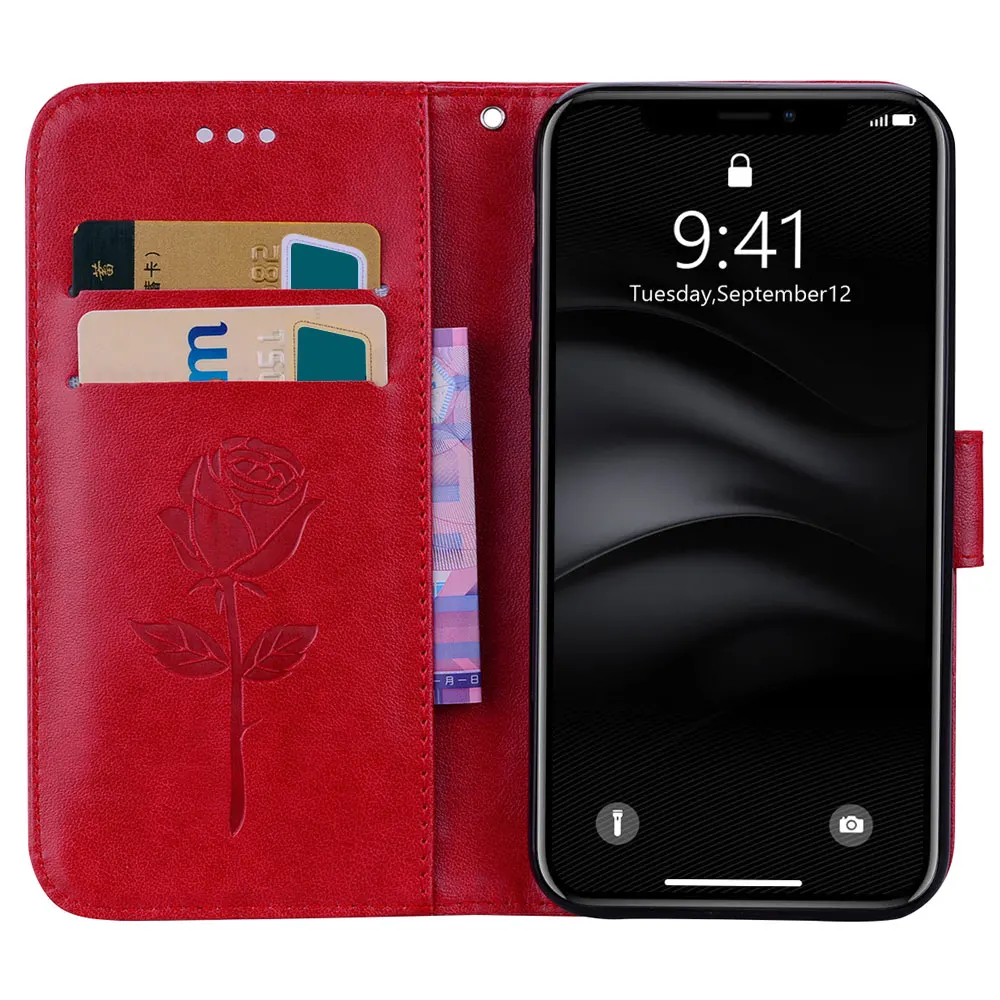 Роскошный кожаный чехол KISSCASE для iPhone X XR XS MAX 7 8 6 6S Plus чехол-кошелек с объемным