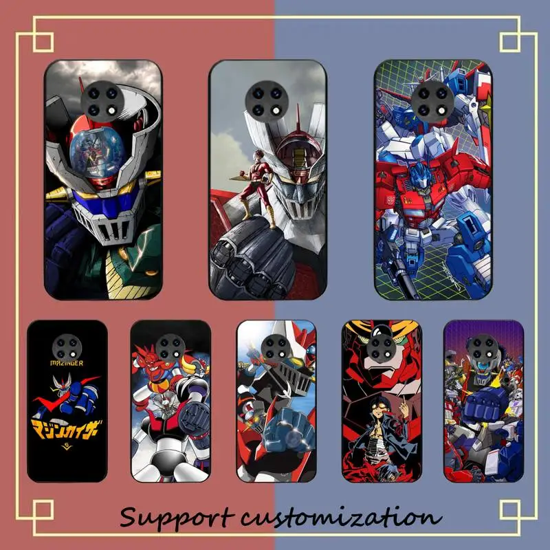 

Mazinger Z Phone Case For Xiaomi Redmi Note8A 7 5 Note8pro 8T 9Pro TPU Coque for note6pro Funda Capa