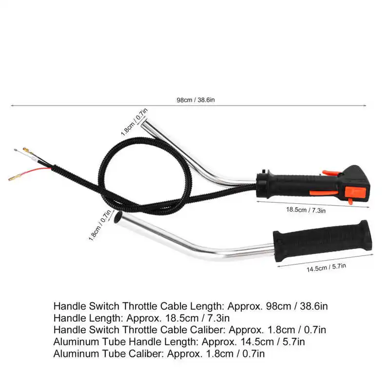 Переключатель для триммера стабильный пластиковый ручной переключатель
