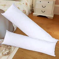 50 long pillow inner white body cushion pad anime rectangle sleep nap pillow home bedroom bedding accessories 150 x 50cm 38