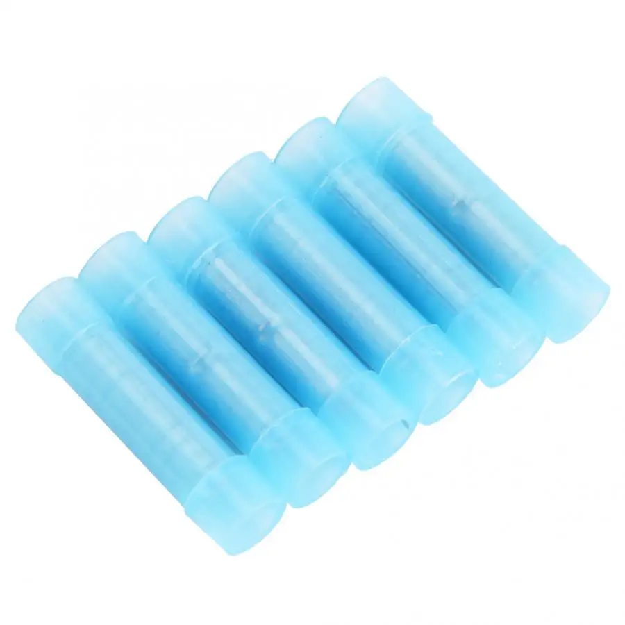 100 шт. обжимной клеммный соединитель синий нейлоновый изолированный