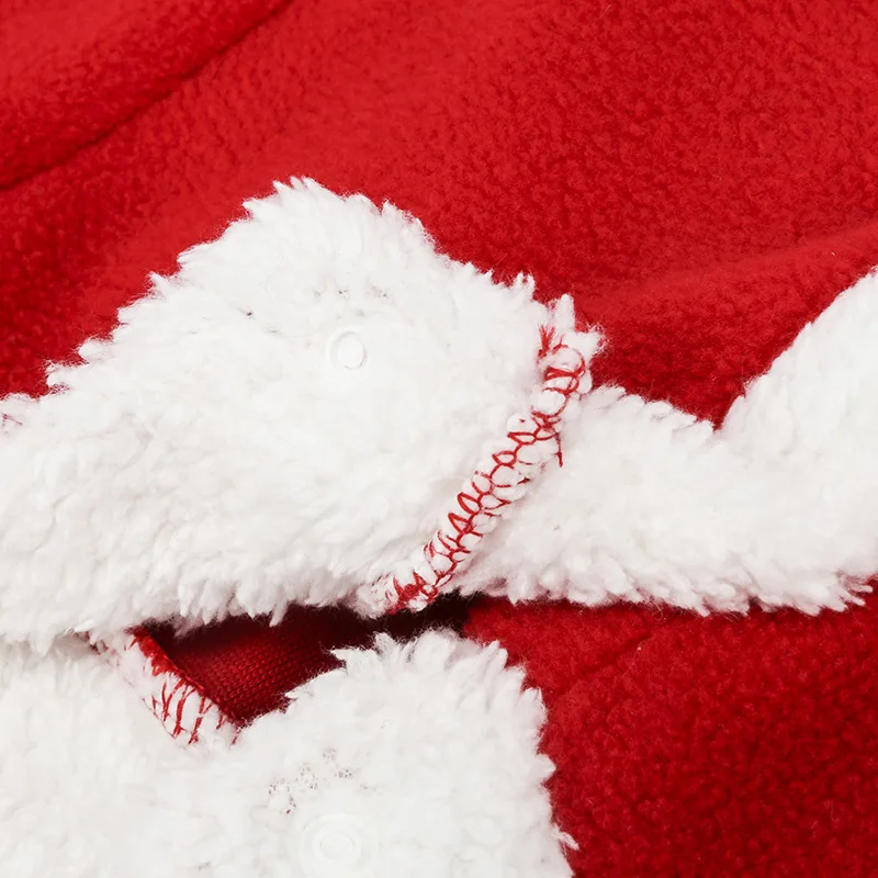 Рождественское платье для маленьких девочек Рождественский подарок с шапкой