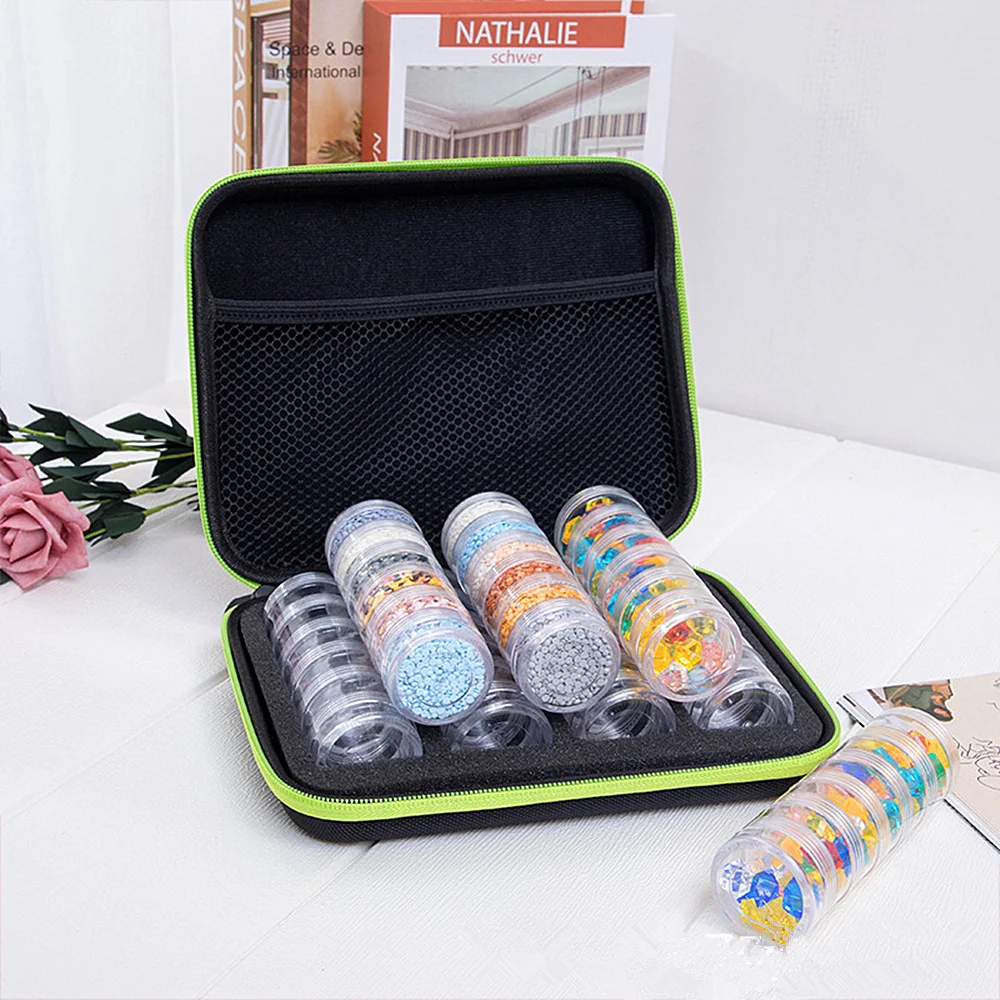 Набор для алмазной вышивки 24 бутылки 6 цветов | Дом и сад