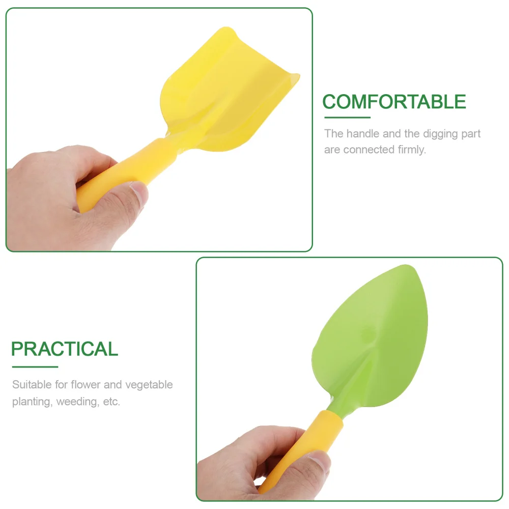 

1 Set Kids Gardening Tools Mini Shovels Planting Tools Children Toys (Colorful)