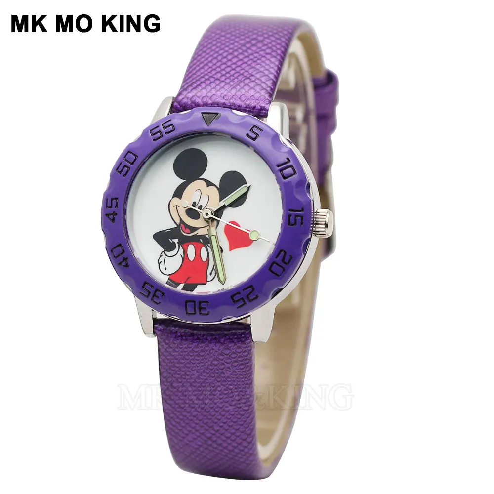 Детские часы модные детские кварцевые с рисунками из мультфильмов для мальчиков