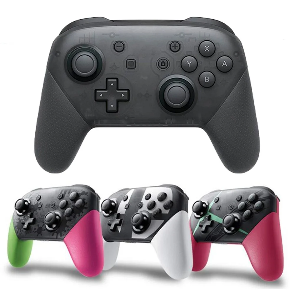 

Беспроводной Bluetooth геймпад для Nintendo Switch, аксессуары для Pro контроллера, джойстик для игровой консоли Switch с рукояткой 6 осей