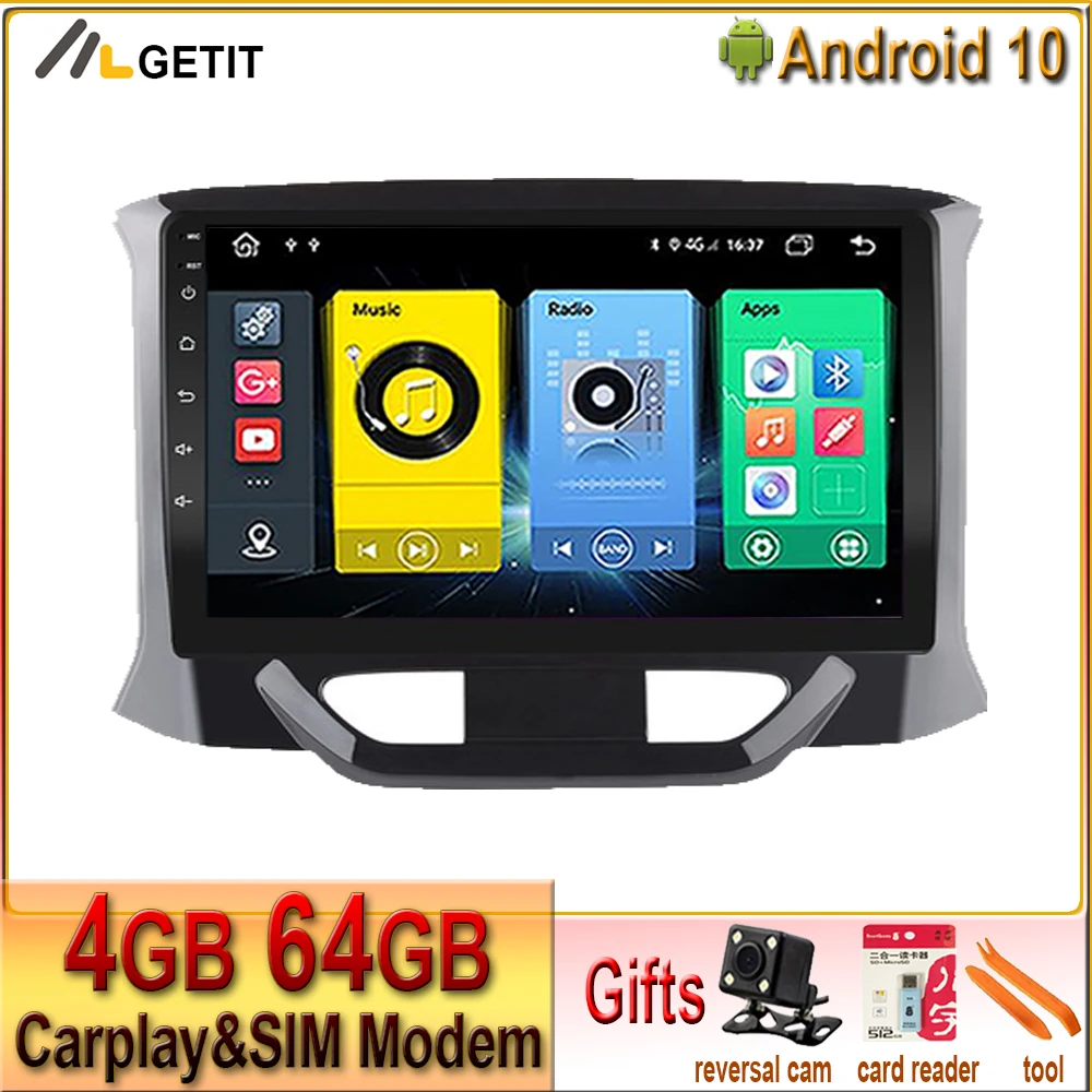 9 'ɺndroid 10 автомобильный стерео Мультимедийный Плеер для LADA X Ray Xray 2015 2016 2017 2019