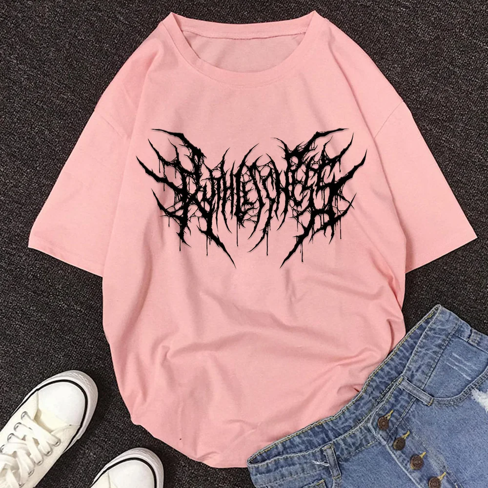 

Women's t-shirts korean white Oversized Tshirt Tops harajuku vintage aesthetic gothic graphic punk clothes dropshipping Hip Hop