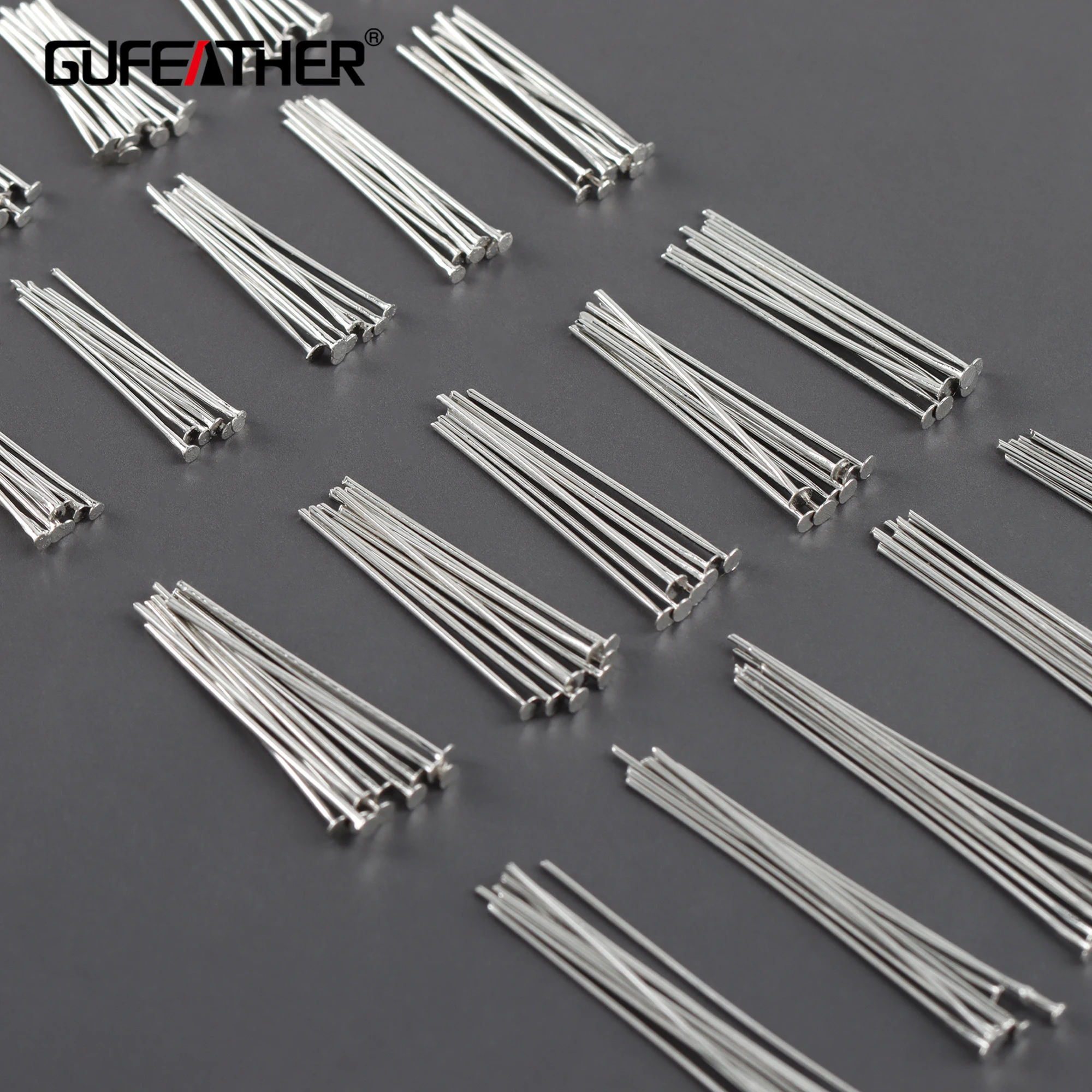 

GUFEATHER M1069,jewelry accessories,pass REACH,nickel free,rhodium plated,needle,diy accessories,jewelry making findings,20g/lot