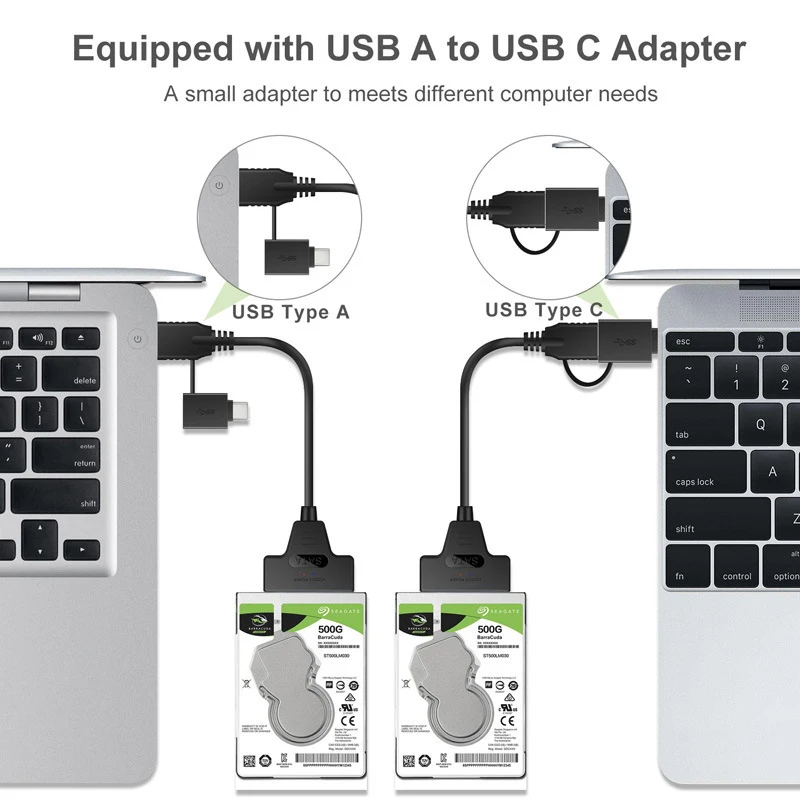 USB 3 0 C 1 до 2 5 &quotSATA III Кабель-адаптер для жесткого диска/SATA к USB3.0 конвертер Usb Hdmi Vga
