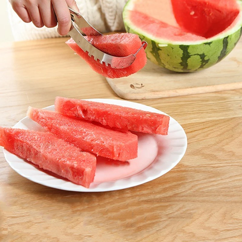 Нож для нарезки дыни из нержавеющей стали нож корер фруктов овощные инструменты