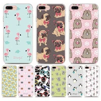 for iphone 13 pro max 13 mini 6 6s plus 5s 5 touch 6 7 case back cover soft tpu cute funny animal phone case for iphone 6 plus