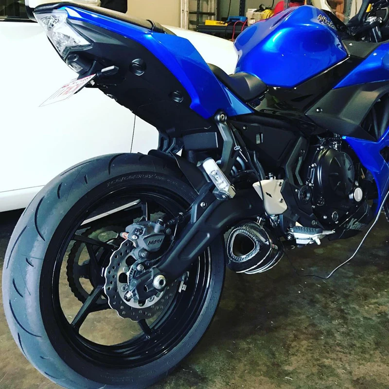 Подходящий для Kawasaki Ninja 650 Z650 2017 2018 2019 2020 аккуратный держатель заднего номерного