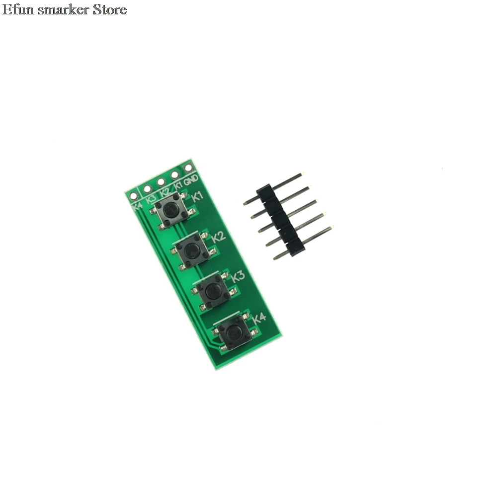 4 клавиши mcu Матрица для клавиатуры Arduino UNO MEGA2560 DUE button raspberry pi banana Breadboard switch FPGA CPLD STM32