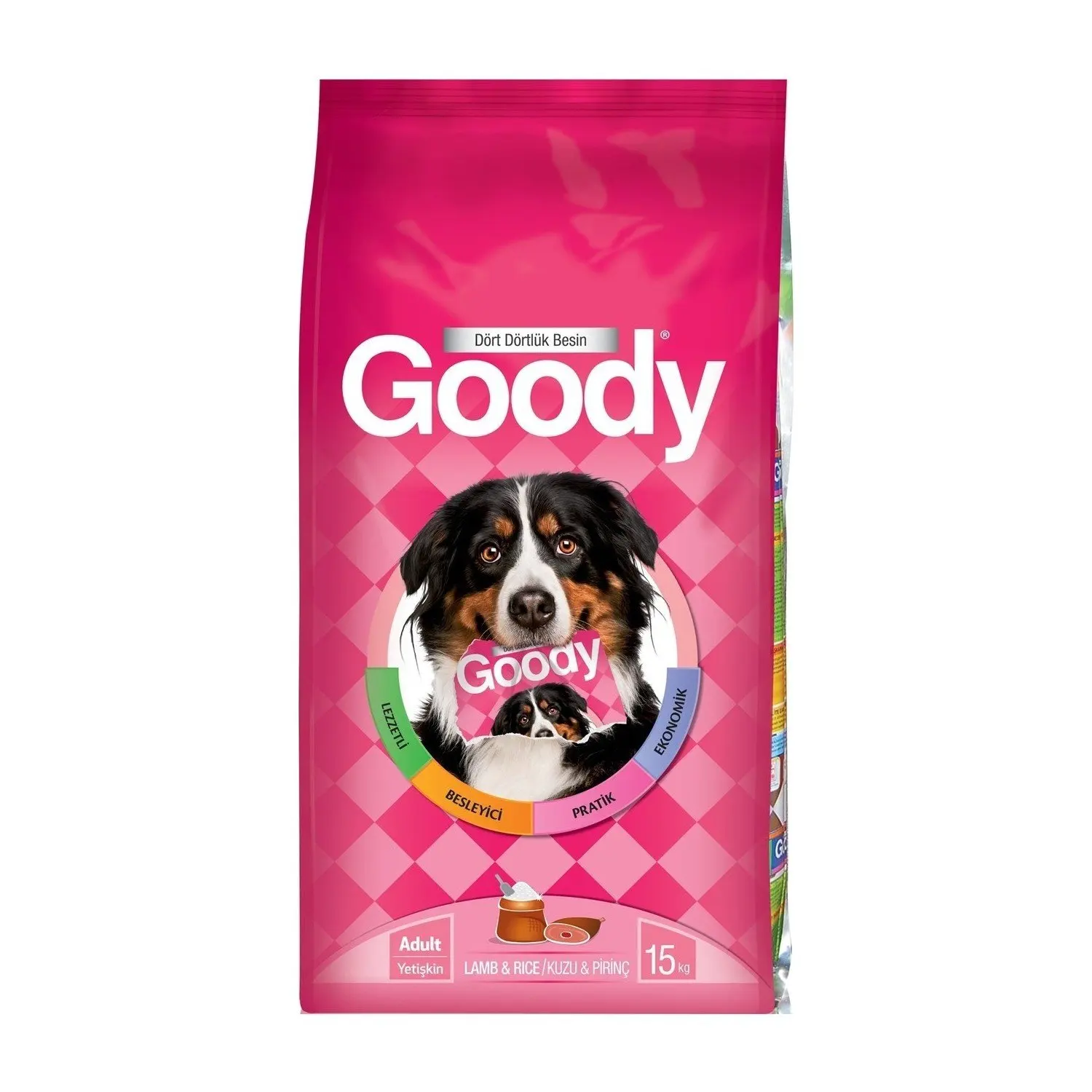 

Goody Lamb Succulent and Pirinçli Adult Dog Food 15 Kg