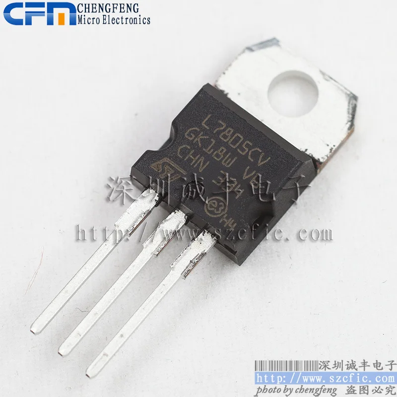 

10pieces L7805CV-DG ST TO-220