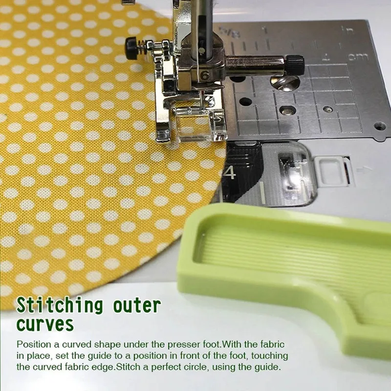 

1pc Plastic Sewing Machine Positioning Plate Guidefor Beginners Starter Sewing Seam Manual Fixing Fabrics Gauge Accessories